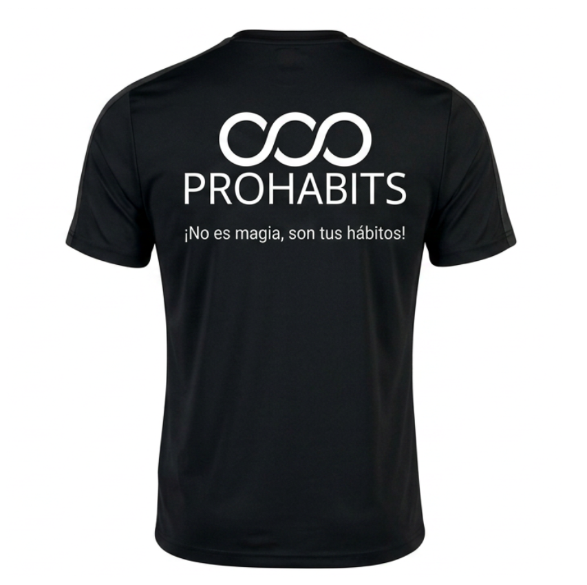 Camiseta deportiva Prohabits de manga corta
