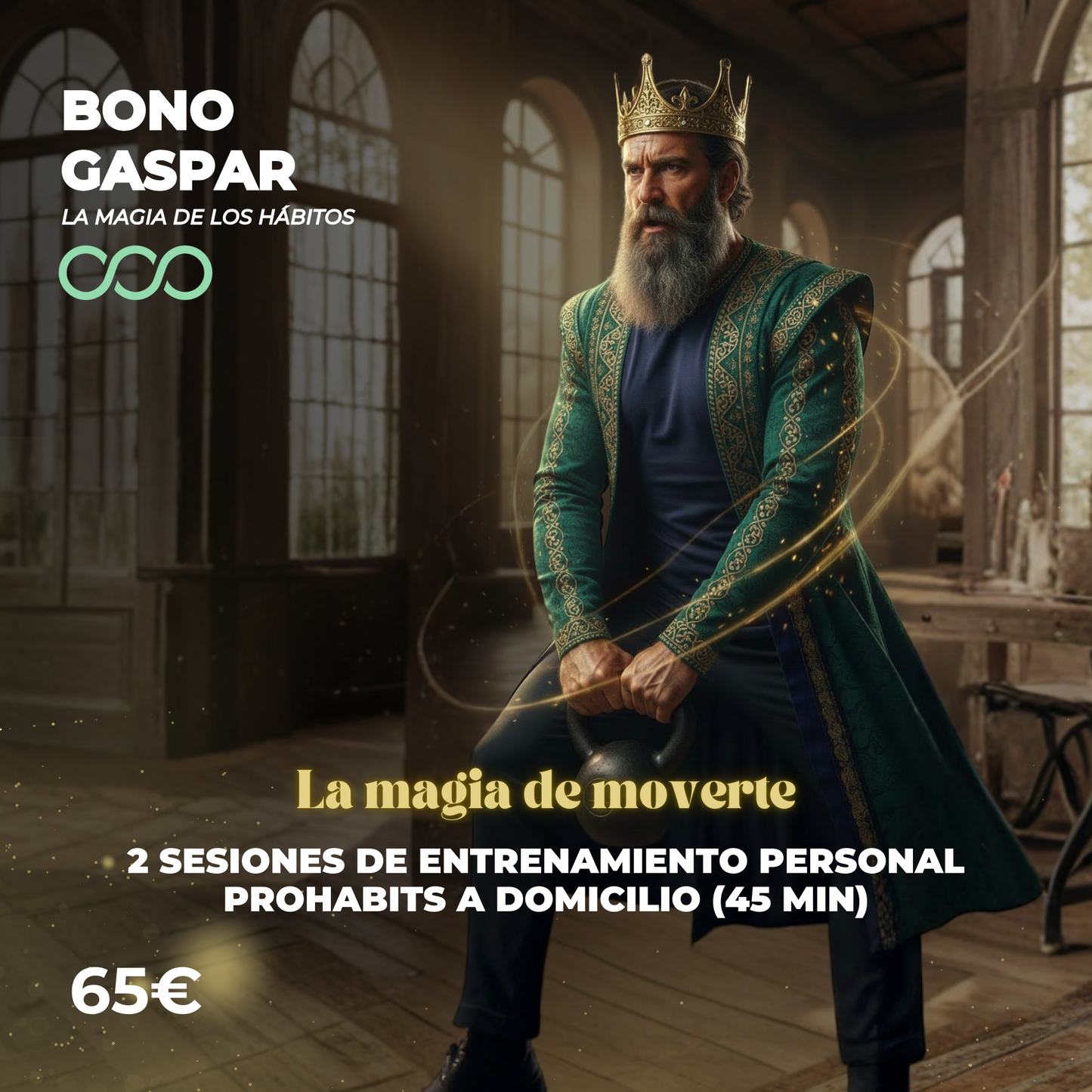 Bono Gaspar · Entrenamiento Personal Prohabits | Regala la magia de moverte