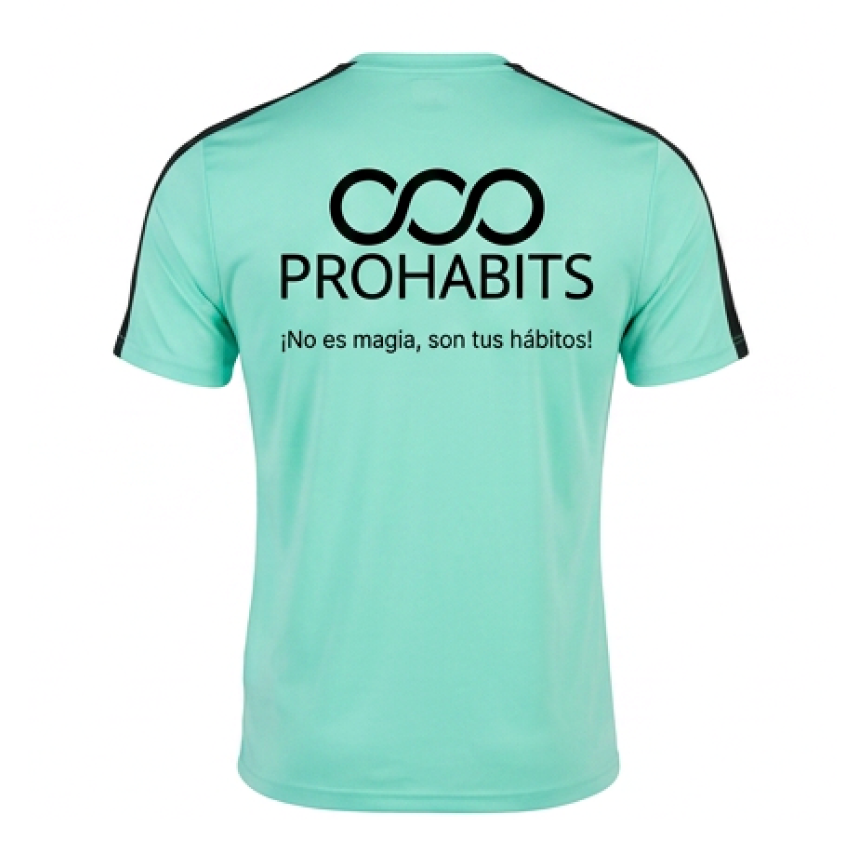 Camiseta deportiva Prohabits de manga corta