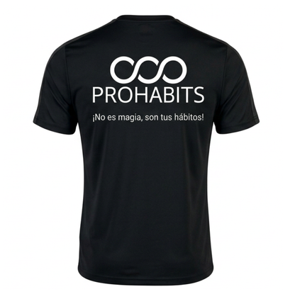 Camiseta deportiva Prohabits de manga corta