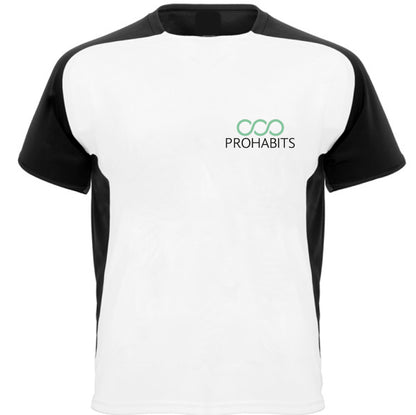 Camiseta deportiva Prohabits de manga corta